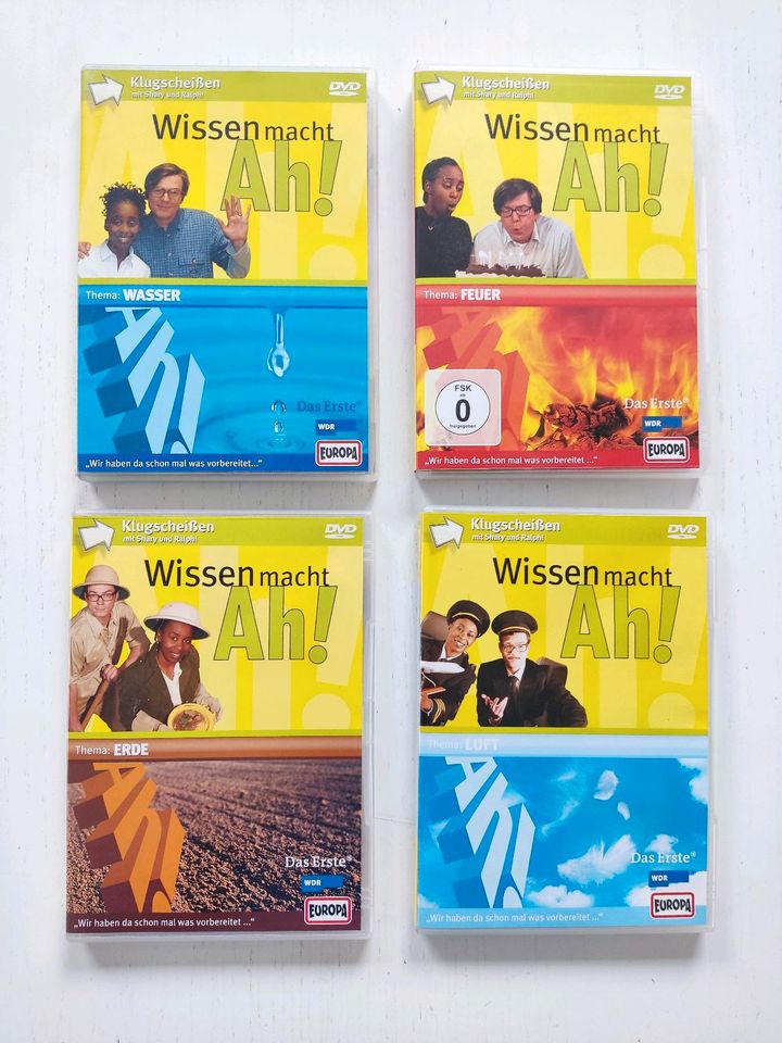 Wissen macht Ah! (4 DVDs - Wasser, Feuer, Luft, Erde) in Steinbach