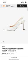 Brautschuh Gr. 39 Pailetten weiß Next Comfort Wedding Hochzeit Rheinland-Pfalz - Mainz Vorschau