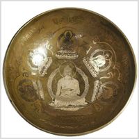 Nepal Klangschale – 2827g – Sechs Buddhas SolarPlexus Beckenschal Stuttgart - Zuffenhausen Vorschau