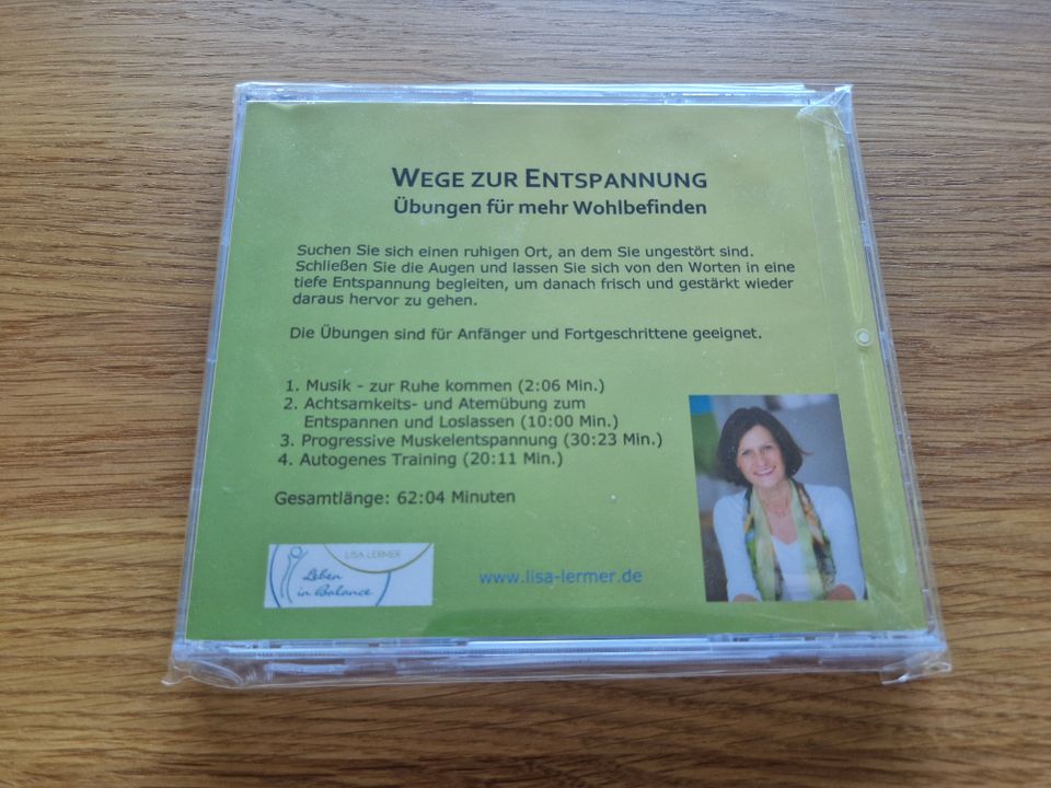 Lisa Lermer Wege zur Entspannung CD Autogenes Training Übungen in München