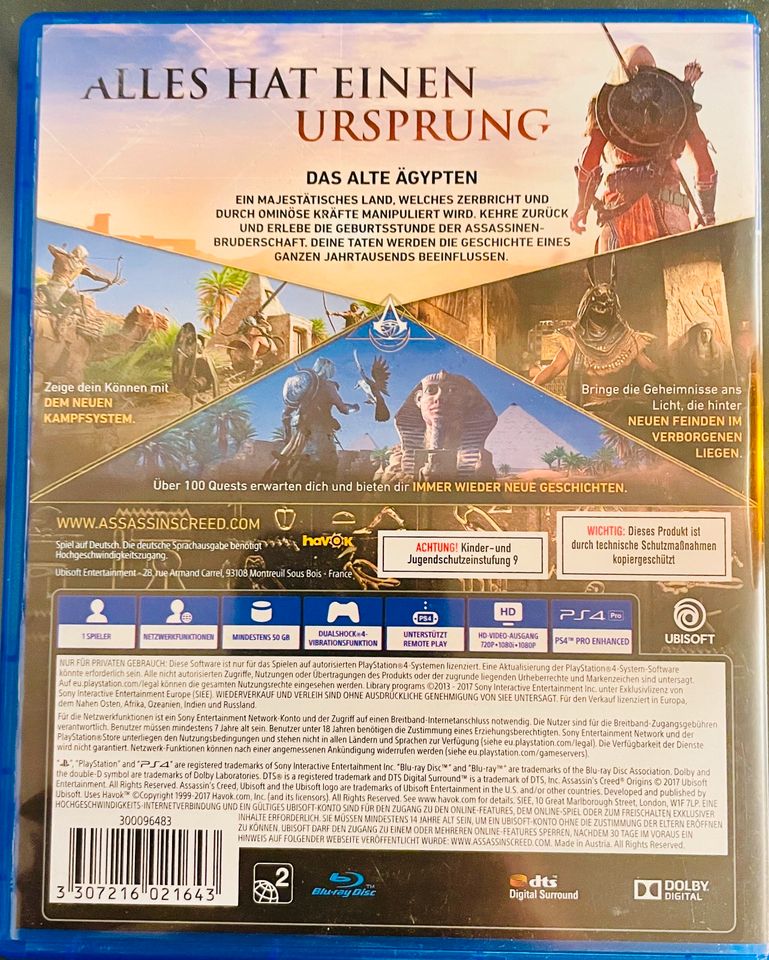 Assassin's Creed Collection - AC Unity, Origins & Odyssey - PS4 in Frankfurt am Main