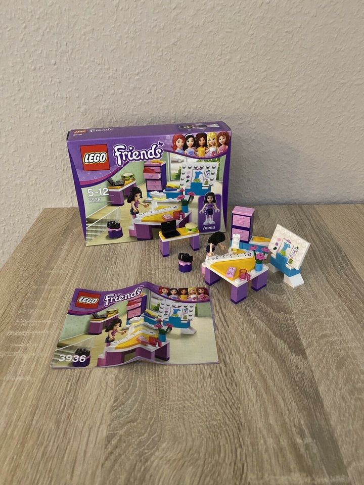 Lego Friends 3936 Emmas Modewerkstatt *vollständig* in Riede