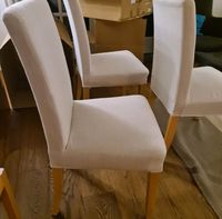 3 weiße Stühle Nordrhein-Westfalen - Bünde Vorschau