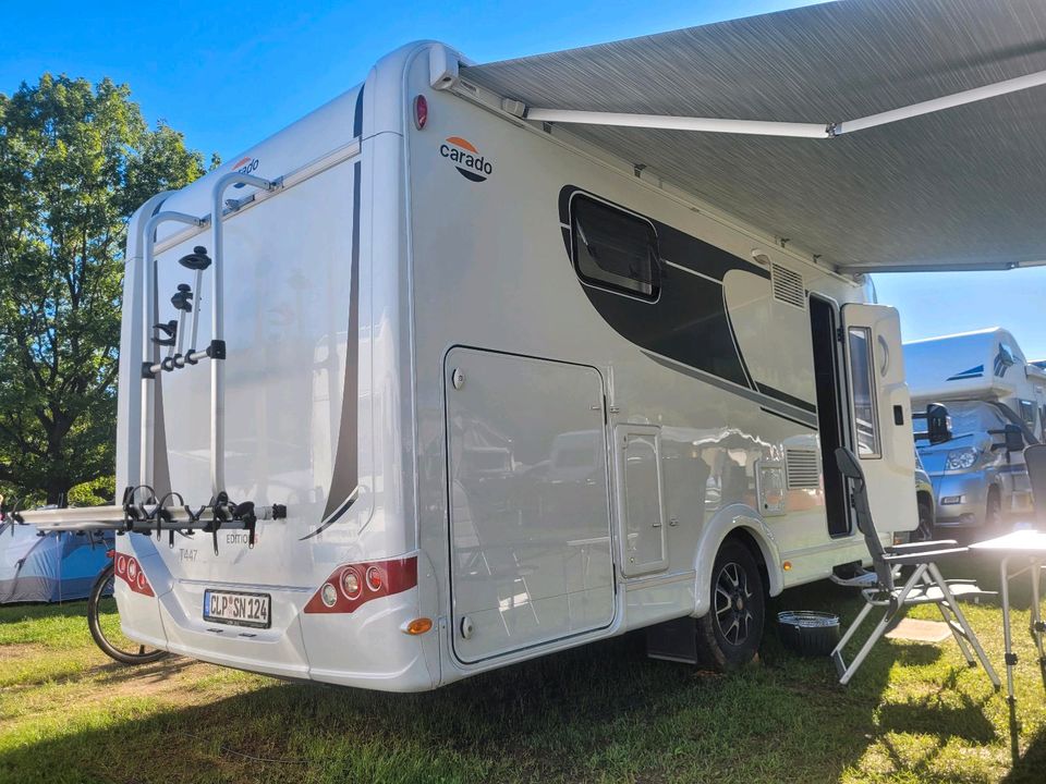 Wohnmobil mieten - Carado T447 mit Hubbett in Molbergen