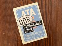 ATA - DDR Gedächtnisspiel - Memory Spiel mit DDR Motiven, neu Sachsen - Taura Vorschau