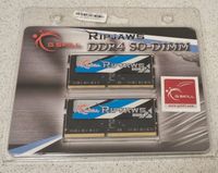 G.Skill RipJaws SO-DIMM Kit 16GB, DDR4-2400, CL16-16-16-39 Frankfurt am Main - Kalbach Vorschau