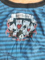 Herrlicher T-Shirt Tank Top Shirt Gr S Totenkopf Spielkarten Würf Bonn - Dottendorf Vorschau