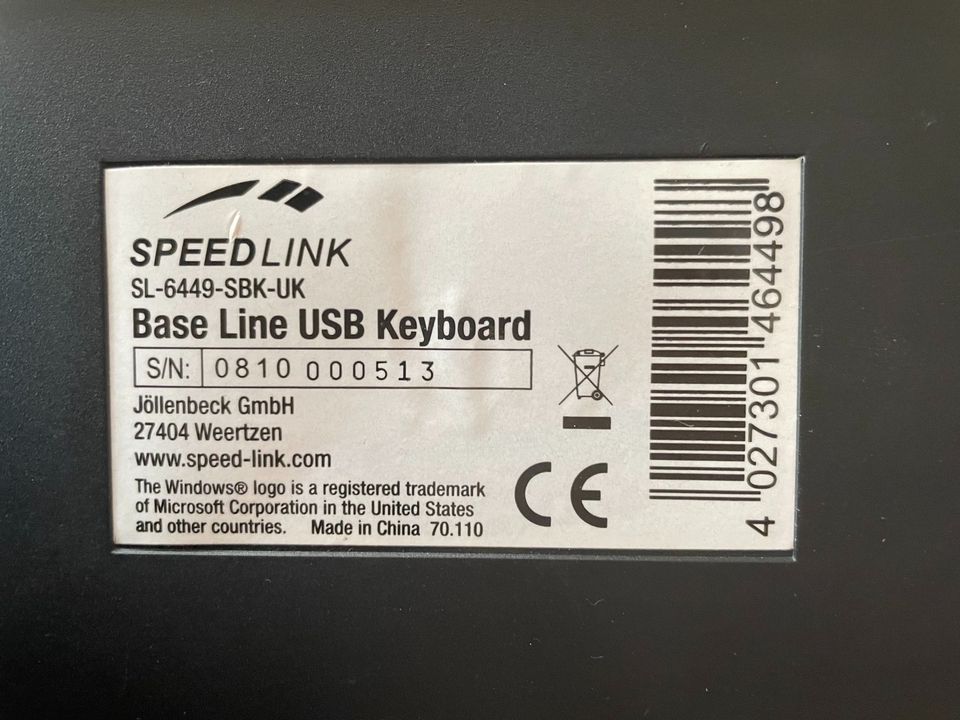 Tastatur von Speedlink in Bremen