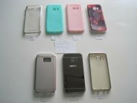 Handy Case Handyhüllen Samsung Galaxy S7 mint rosa Spiegel silber Nordrhein-Westfalen - Inden Vorschau