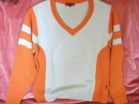 Pullover Zagora Gr.  M  beige orange V Neck Pankow - Weissensee Vorschau
