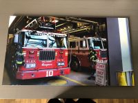 Bild mit Schiene - FDNY Feuerwehr (85x48cm) Obergiesing-Fasangarten - Obergiesing Vorschau