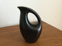 Vase 50er Mid Century Keramik schwarz matt Baden-Württemberg - Brühl Vorschau