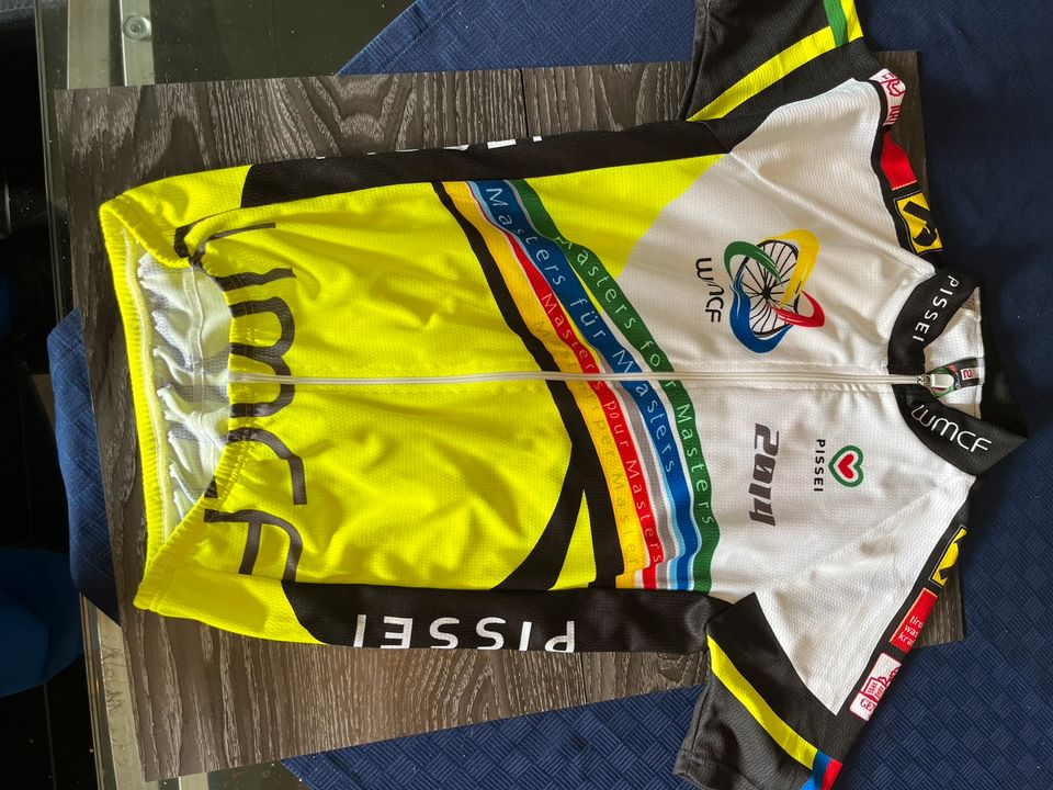 Rennrad Trikot Pissei Weltmeister in Köln