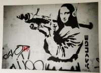 Banksy Mona Lisa Bazooka - Kunstdruck / TOP Sachsen - Bockau Vorschau