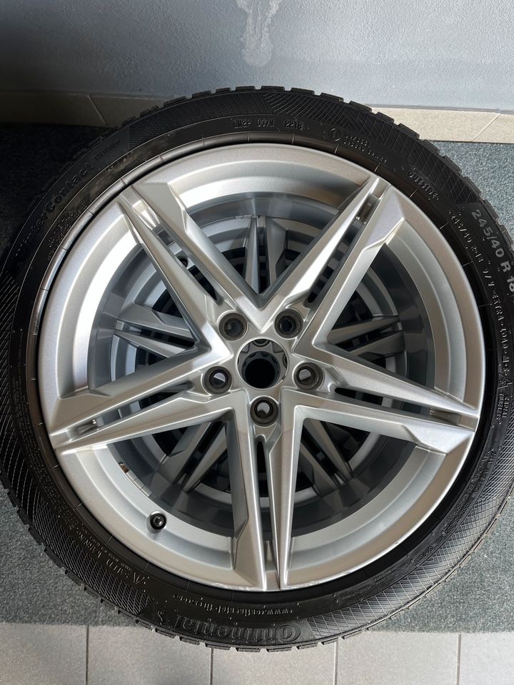 Org.Audi A4 S4 8W B9 Winterräder Winterreifen 245/40R18Zoll 7mm in Offingen