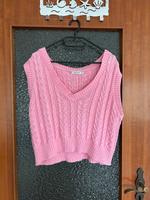 Neu rosa Pullunder Hemd Strickpullover Stradivarius Niedersachsen - Isernhagen Vorschau