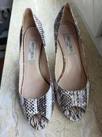 Peep-Toe Pumps Jimmy Choo Schlangenlederprägung 37,5 Hessen - Gießen Vorschau