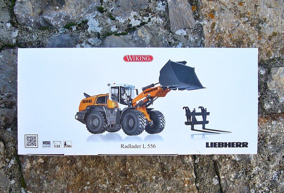 WIKING Liebherr Radlader L 556 XPower, M 1:32, Spur 1, # 077840 in Wonfurt