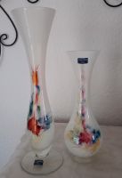 2 Lucka Glasvasen handbemalt Vintage Sachsen - Lichtenstein Vorschau