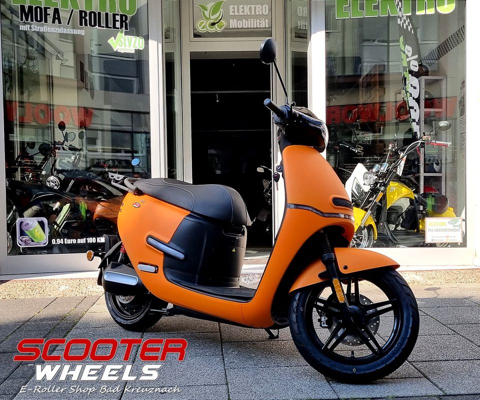 ⚡NEU ⚡Horwin EK1 Elektroroller ⚡ 36Ah Akku 45km/h 2,8 kW Scooter in Bad Kreuznach