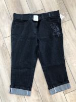 Dunkelblaue Capri-Jeans (Taifun / Gr. 46) Niedersachsen - Burgdorf Vorschau