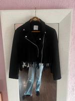 Wildlederjacke, Bikerjacke, Lederjacke von Bershka Hannover - Ricklingen Vorschau