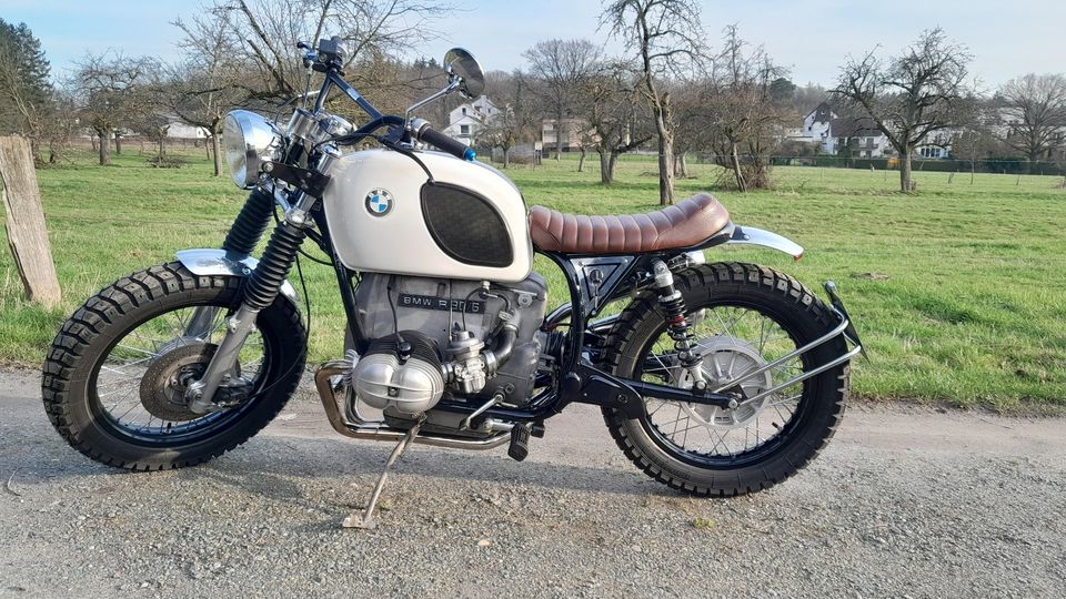 Motorrad BMW R 90/6 Scrambler Baujahr 1975 in Bad Homburg