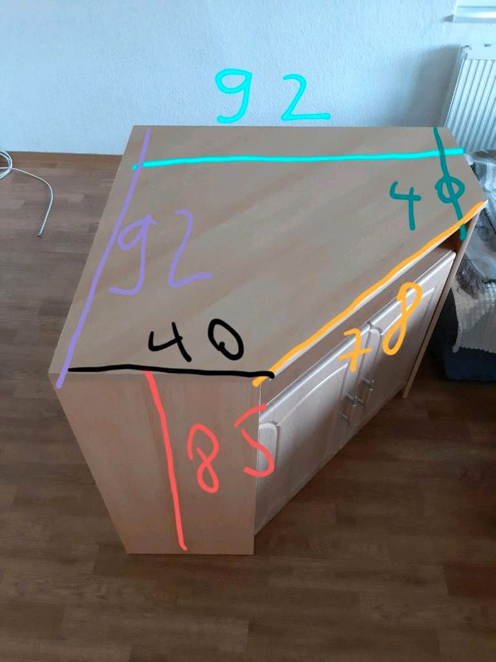 Eckschrank, Sidebord in Klingenberg (Sachsen)