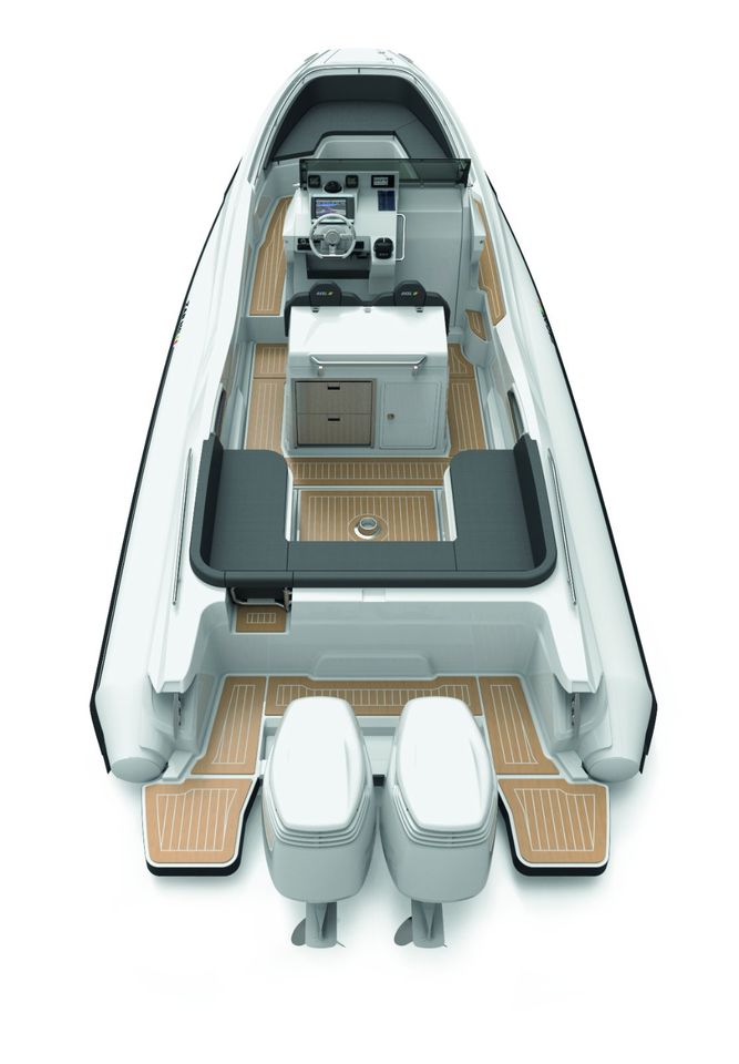 ZAR 85 SL, Formenti, Sportboot, Schlauchboot, RIB, Motorboot in Rietberg