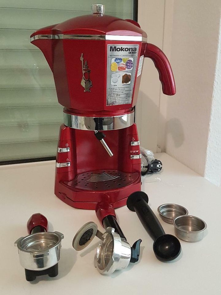 Bialetti Mokona CF41 Trio eletrische Espressomaschine Siebträger in  Nordrhein-Westfalen - Grevenbroich | Kaffeemaschine & Espressomaschine  gebraucht kaufen | eBay Kleinanzeigen ist jetzt Kleinanzeigen