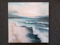 Bild "Strand Wellen Meer Berge" NEU, 40x40 cm, PROART, Canvas-Art Nordrhein-Westfalen - Lohmar Vorschau