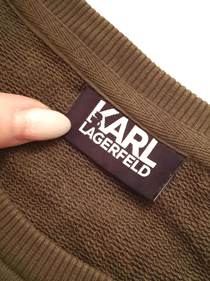 ☆Original KARL LAGERFELD Pullover☆L☆52☆WIE NEU☆Sweat☆Hoody☆Shirt☆ in Vetschau