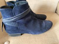 Stiefeletten Wildleder dunkelblau 40 Dortmund - Innenstadt-West Vorschau