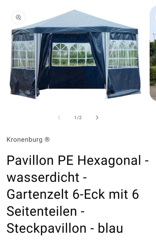 Pavillon 6 eck in Sondershausen