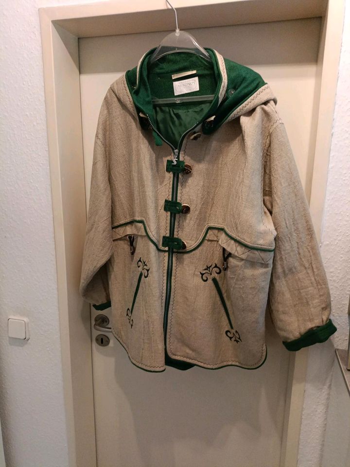 Sportalm leinenjacke gr.46 beige gruen in Holzwickede