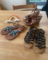 Buffalo London Sommerkind ⭐️ Sandalen 36 Sandaletten Leder Bayern - Windsbach Vorschau