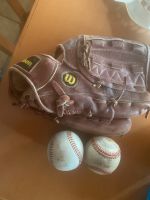 Wilson Baseballhandschuh mit 2 Bällen Rheinland-Pfalz - Hermeskeil Vorschau