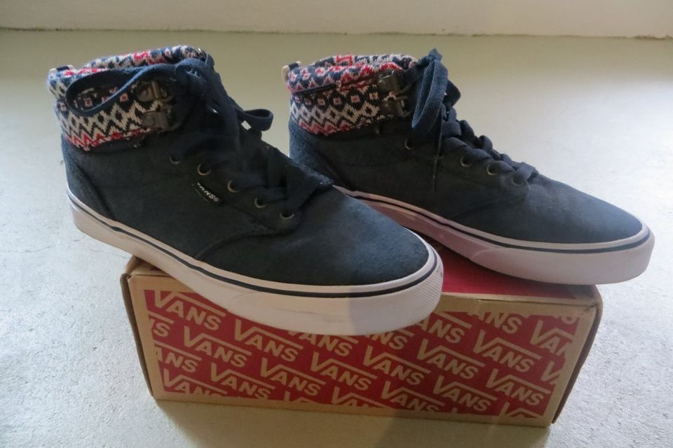 VANS Winterschuhe blau kaum getragen Größe 36 OVP in Chemnitz