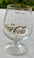 Coca Cola Glas bauchig gold Nordrhein-Westfalen - Langerwehe Vorschau