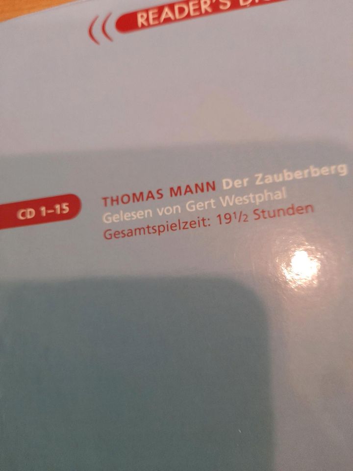 DER ZAUBERBERG/ THOMAS MANN / HÖRBUCH! in Pirmasens