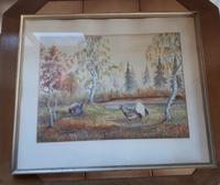 Bild Aquarell Bayern - Schöngeising Vorschau