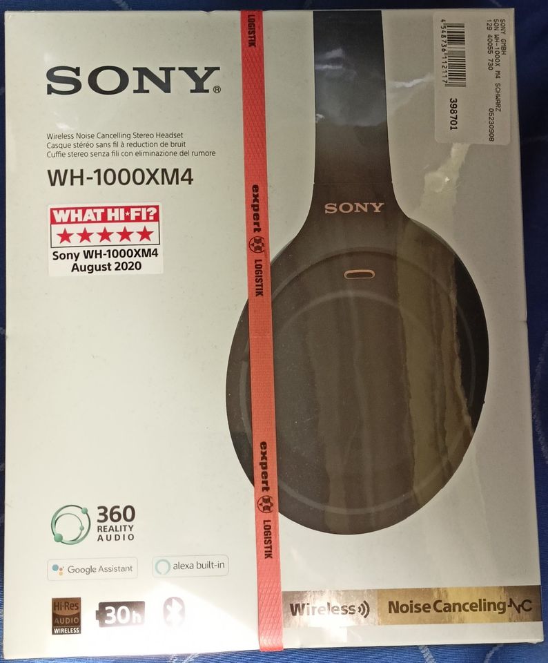 Sony WH-1000XM4 NEU OVP versiegelt - Bluetooth Noise Cancel ANC in Duisburg