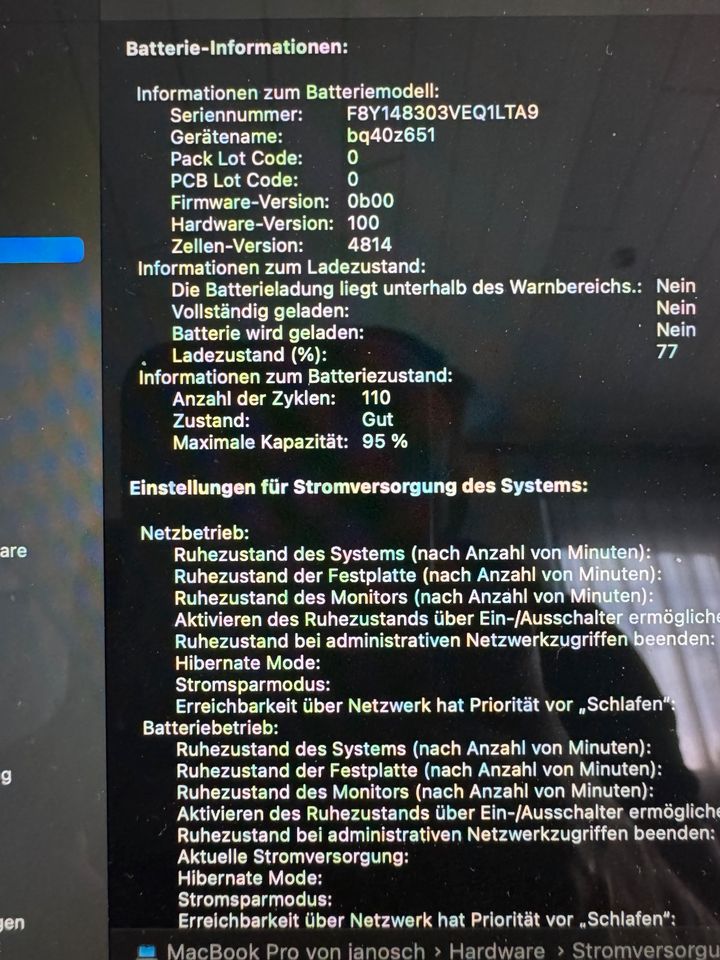 MacBook pro 14Zoll M1 Pro 10 Core CPU/ 16 GPU 512GB in Homburg