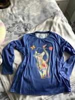 Damen Shirt , Gr.42/44, ungetragen, blau Brandenburg - Letschin Vorschau