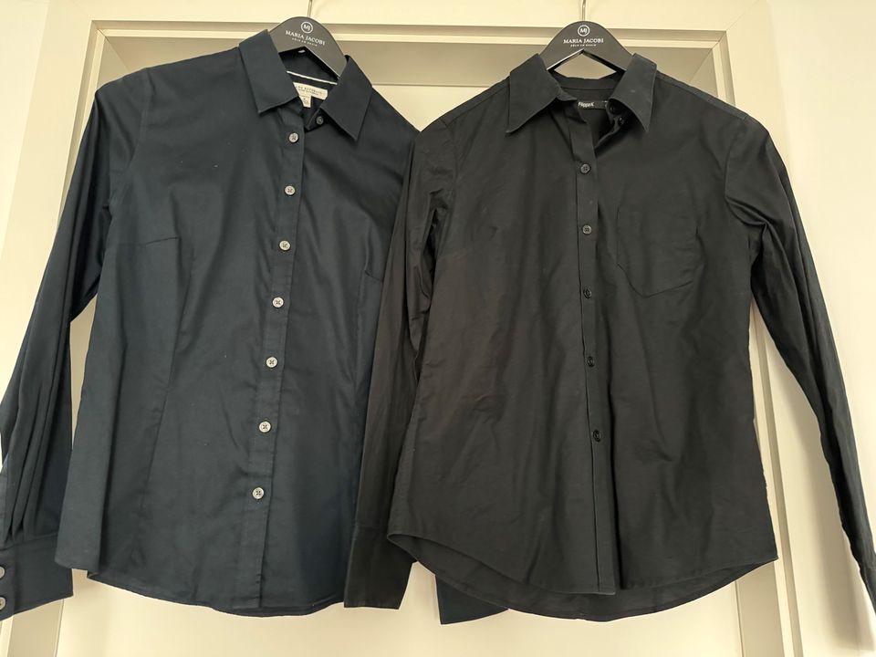 Filippa K Damen Bluse M schwarz Baumwolle 38-40 Acne Cos Arket in Köln