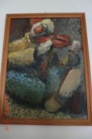 Öl-Gemälde - original - unikat - signiert - Der Clown - von Manfr Hannover - Vahrenwald-List Vorschau