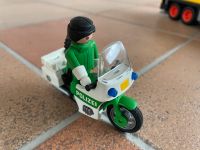 PLAYMOBIL Motorrad Streife Polizistin Bayern - Gersthofen Vorschau