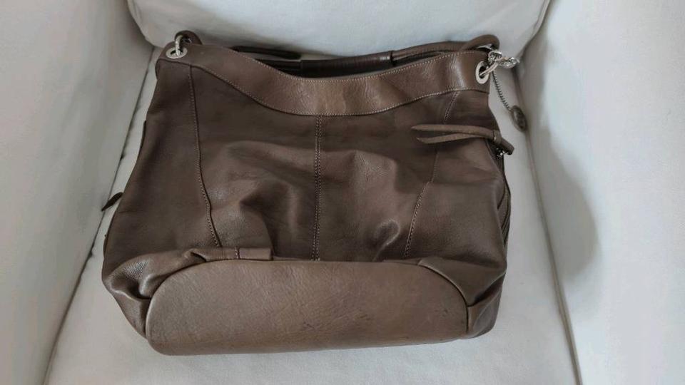 Damen Handtasche BORSE IN PELLE Genuine Leather Made in Italy in Neufahrn