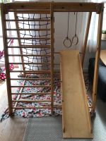 Klettergerüst mit Rutsche aus Holz, indoor Bayern - Weihmichl Vorschau