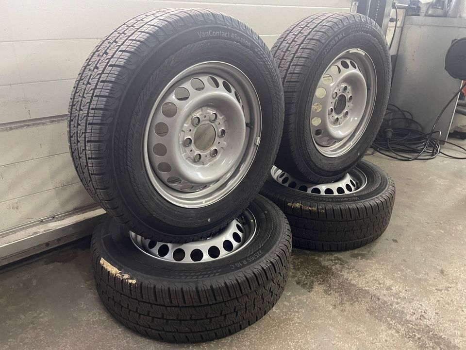 Mercedes Sprinter Allwetterreifen 225/65/R16C 112/110R in Olfen